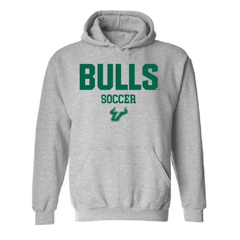 USF - NCAA Women's Soccer : Gentiana Fetaj - Classic Shersey Hooded Sweatshirt Hoodie with Hem Detail Decorative Unique