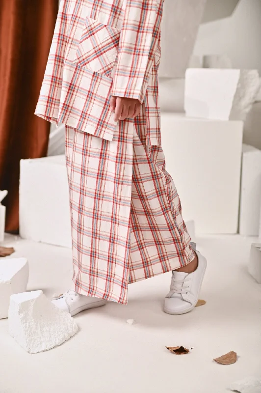 The Kita Menang Folded Skirt - United Checked tulle skirt dreamy