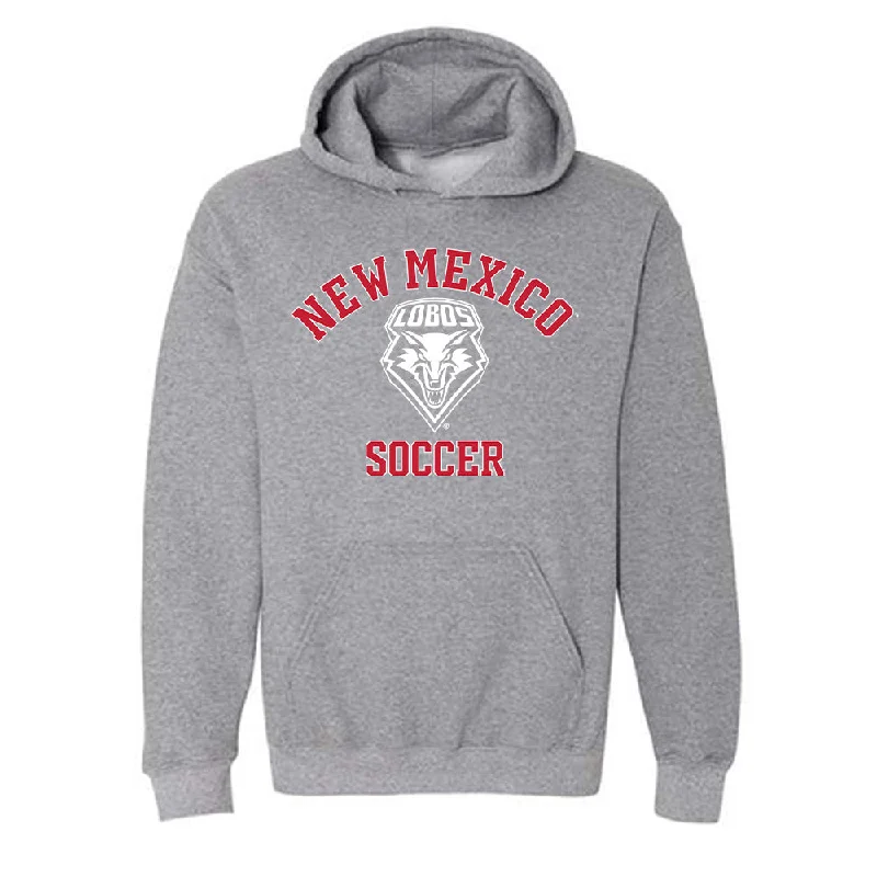New Mexico - NCAA Women's Soccer : Taryn Robles - Classic Shersey Hooded Sweatshirt Hoodie Jacket Zipper Layering