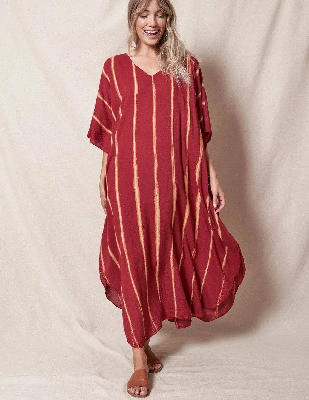 Serenity Cotton Caftan Dress - Ruby Tunics Brand named