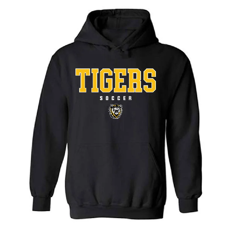 FHSU - NCAA Women's Soccer : Taylor Hill - Classic Shersey Hooded Sweatshirt Hoodie with Front Slit Layering Stylish