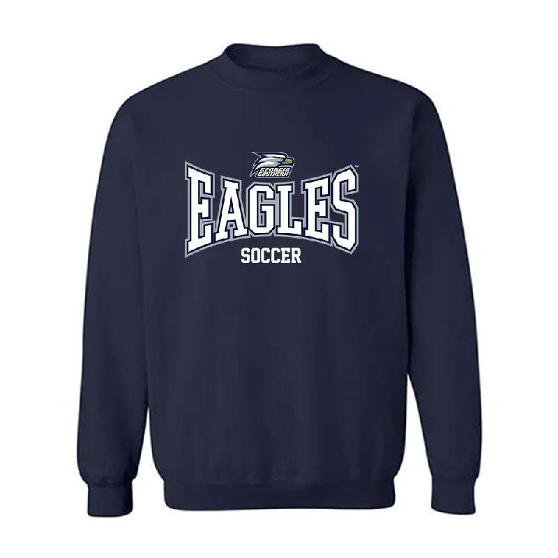 Georgia Southern - NCAA Women's Soccer : Lauren Connelly - Classic Shersey Crewneck Sweatshirt Hoodie with Lining Warm Insulated