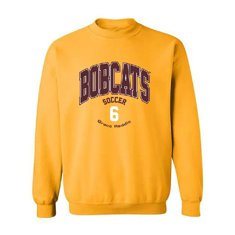 Texas State - NCAA Women's Soccer : Grace Reddic - Classic Fashion Shersey Crewneck Sweatshirt Hoodie Jacket Zipper Layering Texas State - NCAA Women's Soccer : Grace Reddic - Classic Fashion Shersey Crewneck Sweatshirt Hoodie Jacket Zipper Layering