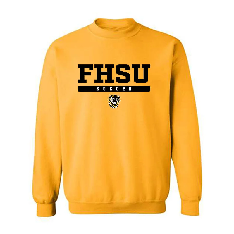 FHSU - NCAA Women's Soccer : Taylor Hill - Classic Shersey Crewneck Sweatshirt Hoodie with Hem Fringe Bohemian Relaxed