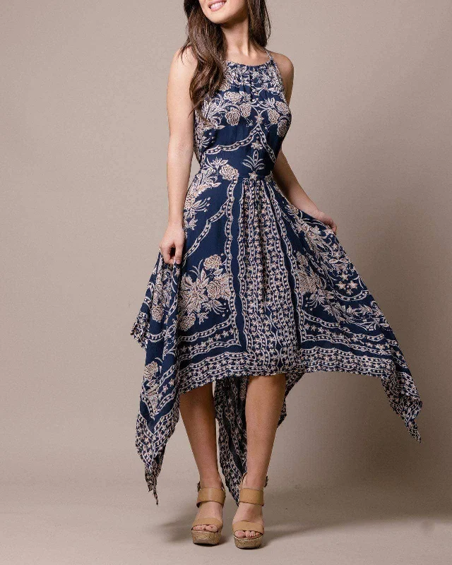 Haylee Halter Dress - As-Is-Clearance - Medium and XLarge Only Tunics Luxurious high-end