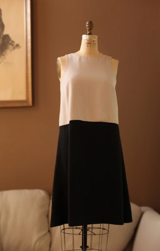A-Line Color Block Shift Dress Tunics Bestseller popular