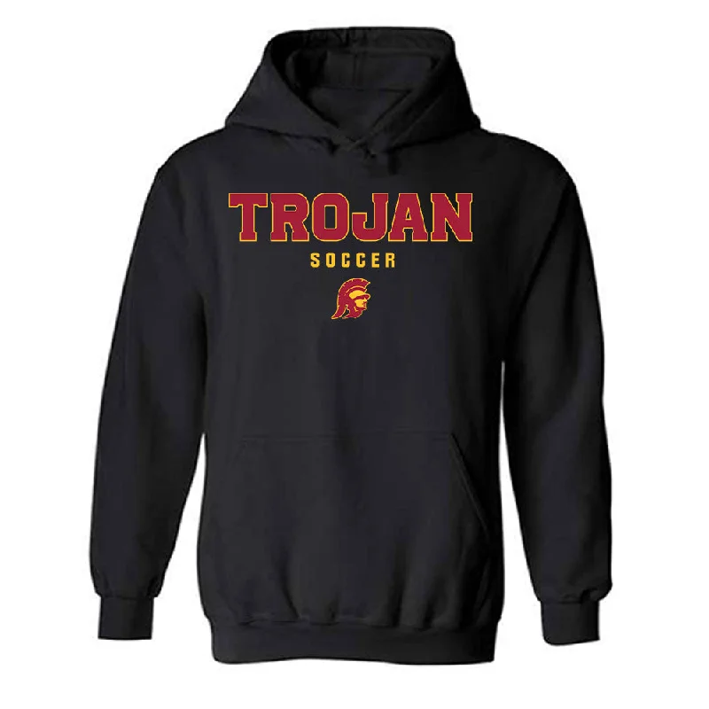 USC - NCAA Women's Soccer : Lana Gibbs - Hooded Sweatshirt Hoodie with Double Zipper Versatile Adjustable