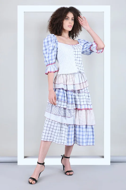 "Britina" Hand Woven Skirt chiffon skirt airy