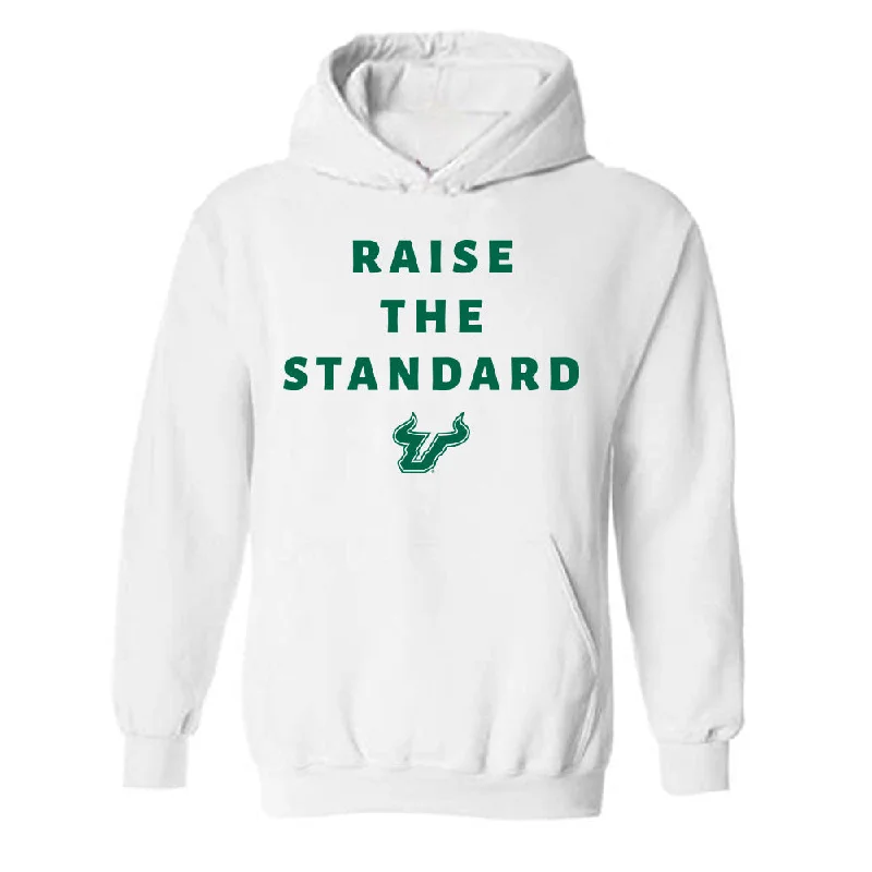 USF - NCAA Women's Soccer : Gentiana Fetaj - Hooded Sweatshirt Hoodie with Turtle Neck Cozy Winter