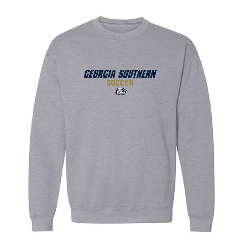Georgia Southern - NCAA Women's Soccer : Lauren Connelly - Classic Shersey Crewneck Sweatshirt Hoodie with Thumb Holes Functional Cozy