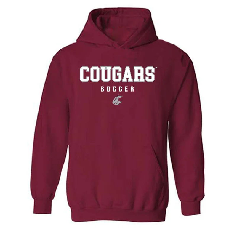 WSU - NCAA Women's Soccer : Jamuna Williams - Classic Shersey Hooded Sweatshirt Cotton Hoodie Fleece Lining Warmth