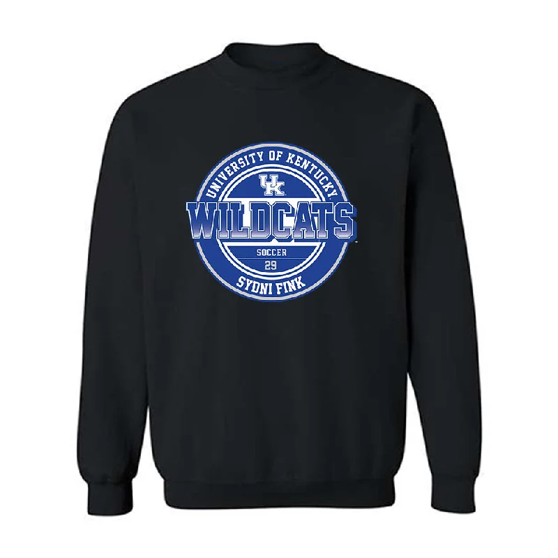 Kentucky - NCAA Women's Soccer : Sydni Fink - Classic Fashion Shersey Crewneck Sweatshirt Hoodie with Longline Fit Extended Stylish
