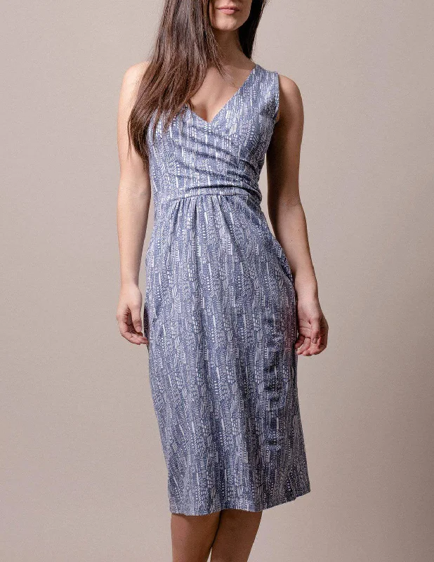 Fair Trade Tara Dress Square Neckline Feminine
