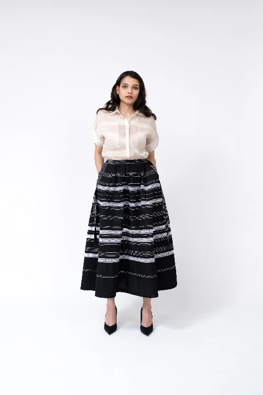 Organza Tong Dress Pencil Office Professional