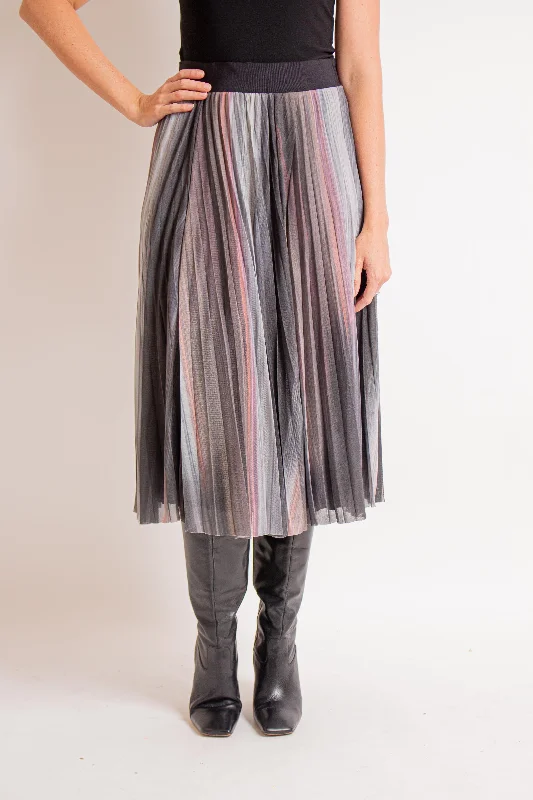 Light Shades Mesh Skirt cashmere skirt soft