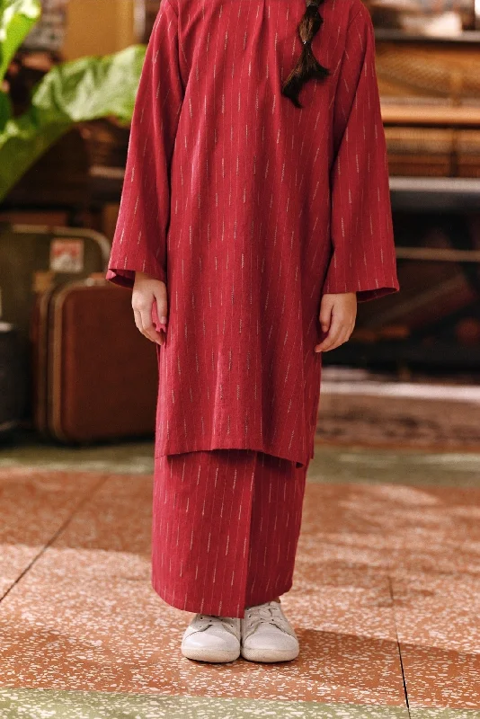 The Akar Kita Folded Skirt - Ruby Harvest lace skirt romantic