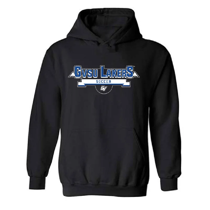 Grand Valley - NCAA Women's Soccer : Alex Williams - Classic Fashion Shersey Hooded Sweatshirt Hoodie with Drawstring Waist Adjustable Fitted