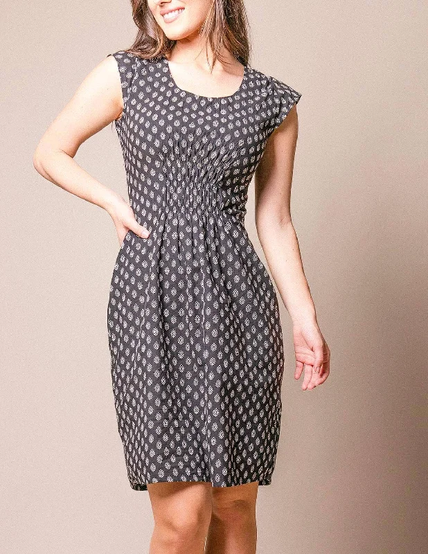 Fair Trade Addison Dress - Large Only Tunics Yoga stretchy