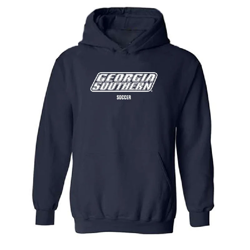 Georgia Southern - NCAA Women's Soccer : Lauren Connelly - Classic Fashion Shersey Hooded Sweatshirt Hoodie with Drawcord Adjustable Secure