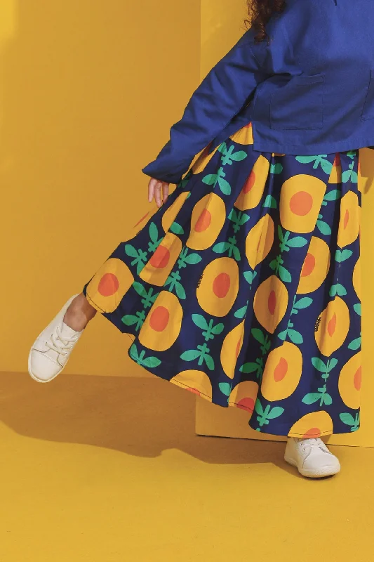 The Kurnia A-Line Skirt - Sinar denim skirt classic