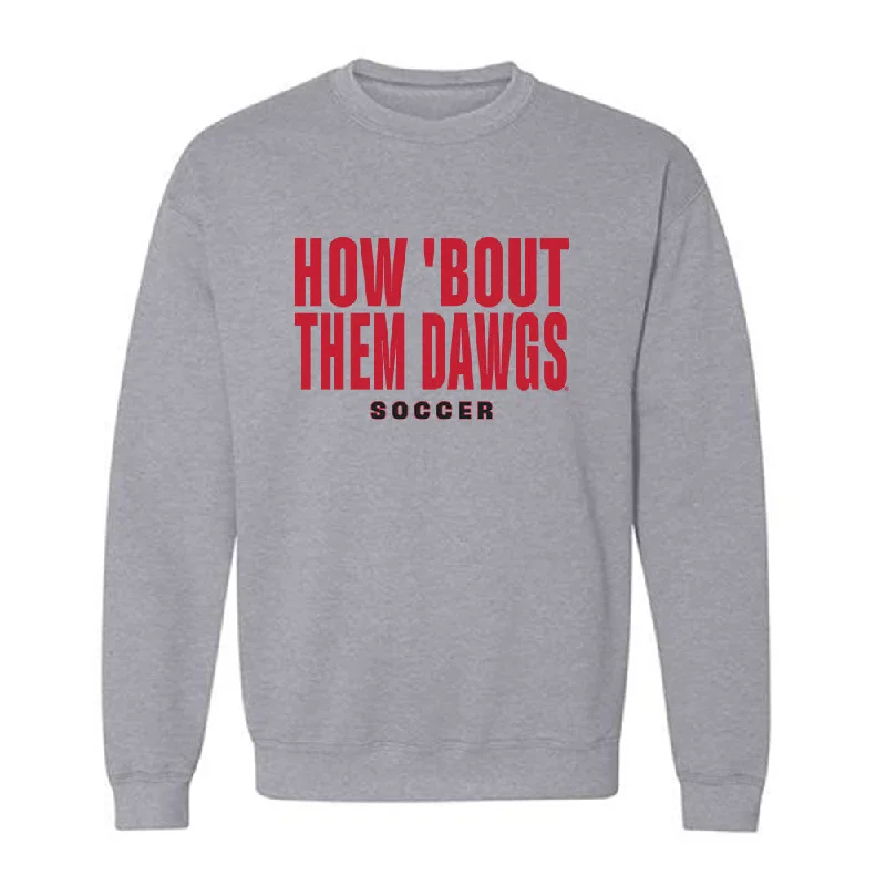 Georgia - NCAA Women's Soccer : Jordan Brown - Classic Shersey Crewneck Sweatshirt Hoodie with Emblem Brand Identity