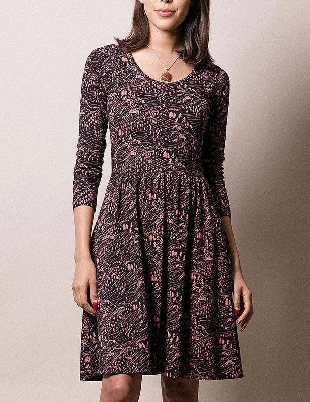 Fair Trade Rosalie Dress - As-Is-Clearance - Small Only Tunics Fall fleece