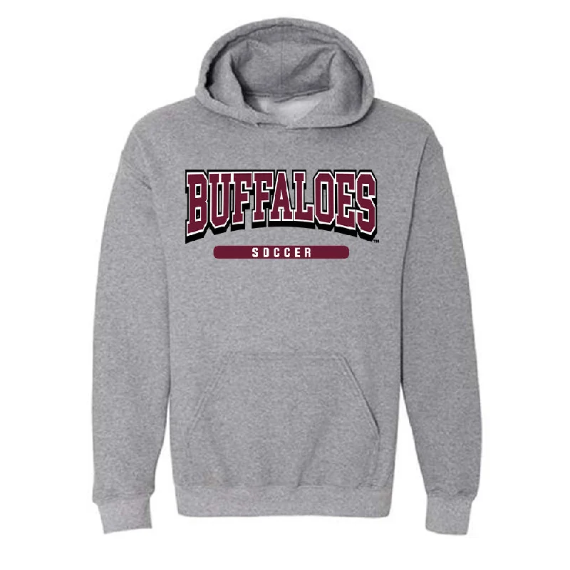 WTAMU - NCAA Women's Soccer : Adjeley Kpobi - Hooded Sweatshirt Hoodie with Half-Zip Sporty Casual