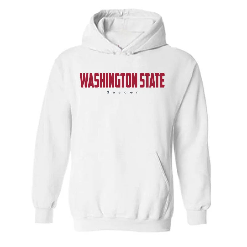 WSU - NCAA Women's Soccer : Jamuna Williams - Classic Shersey Hooded Sweatshirt Hoodie with Embroidery Detailed Premium
