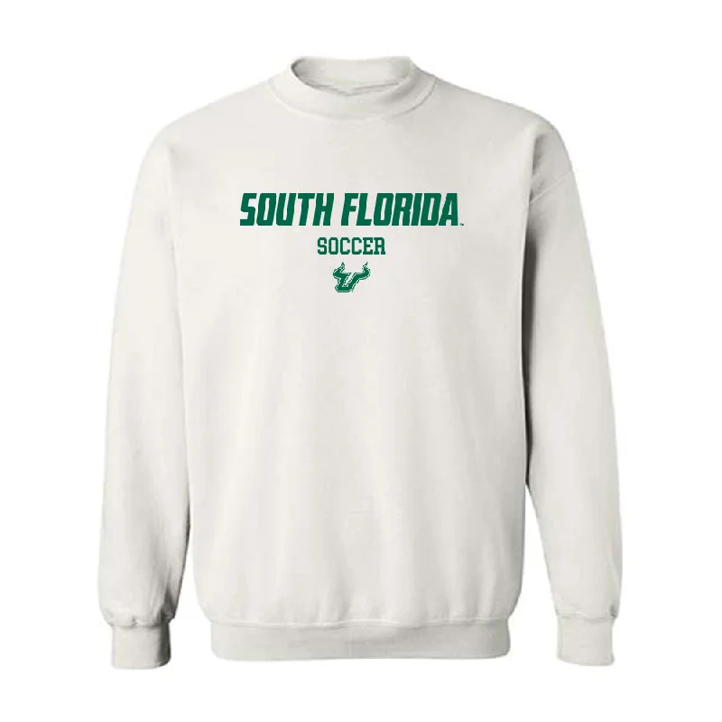USF - NCAA Women's Soccer : Gentiana Fetaj - Classic Shersey Crewneck Sweatshirt Hoodie with Slit Hem Functional Movement