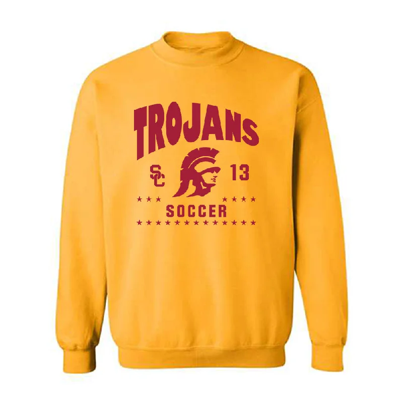 USC - NCAA Women's Soccer : Lana Gibbs - Classic Fashion Shersey Crewneck Sweatshirt Hoodie with Half-Zip Sporty Casual