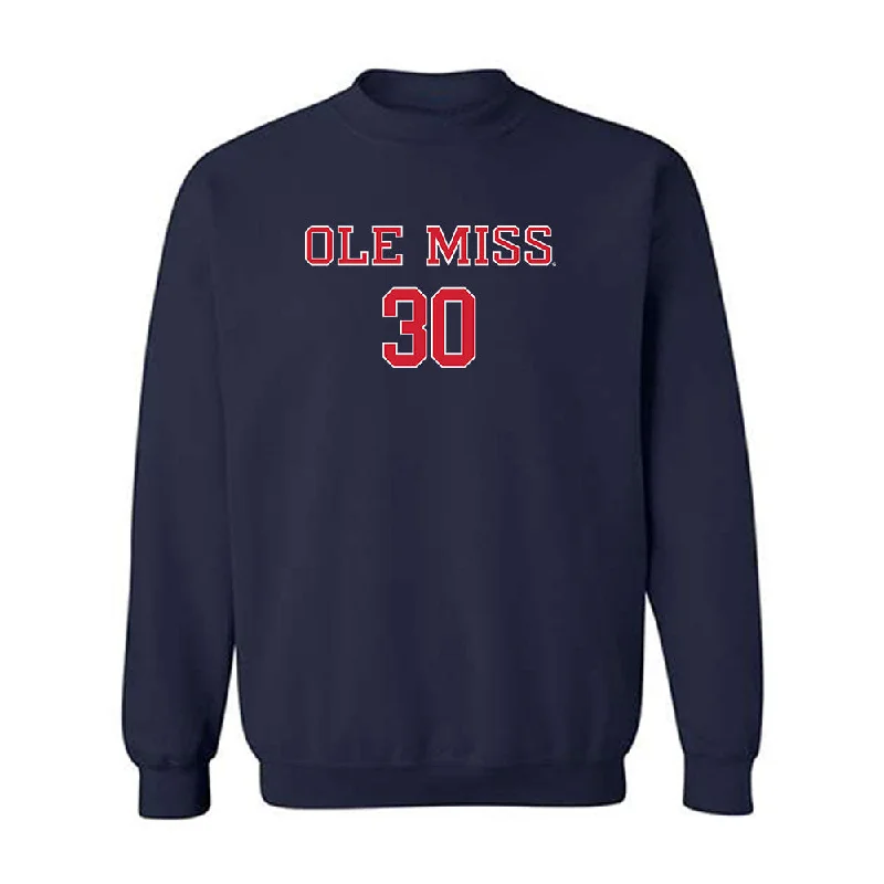 Ole Miss - NCAA Women's Soccer : Sofia Barrie - Classic Shersey Crewneck Sweatshirt Hoodie with Batwing Sleeves Loose Dramatic Ole Miss - NCAA Women's Soccer : Sofia Barrie - Classic Shersey Crewneck Sweatshirt Hoodie with Batwing Sleeves Loose Dramatic