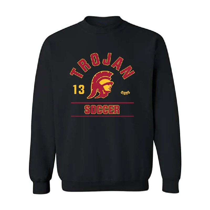 USC - NCAA Women's Soccer : Lana Gibbs - Classic Fashion Shersey Crewneck Sweatshirt Hoodie with Hidden Zipper Minimalist Clean