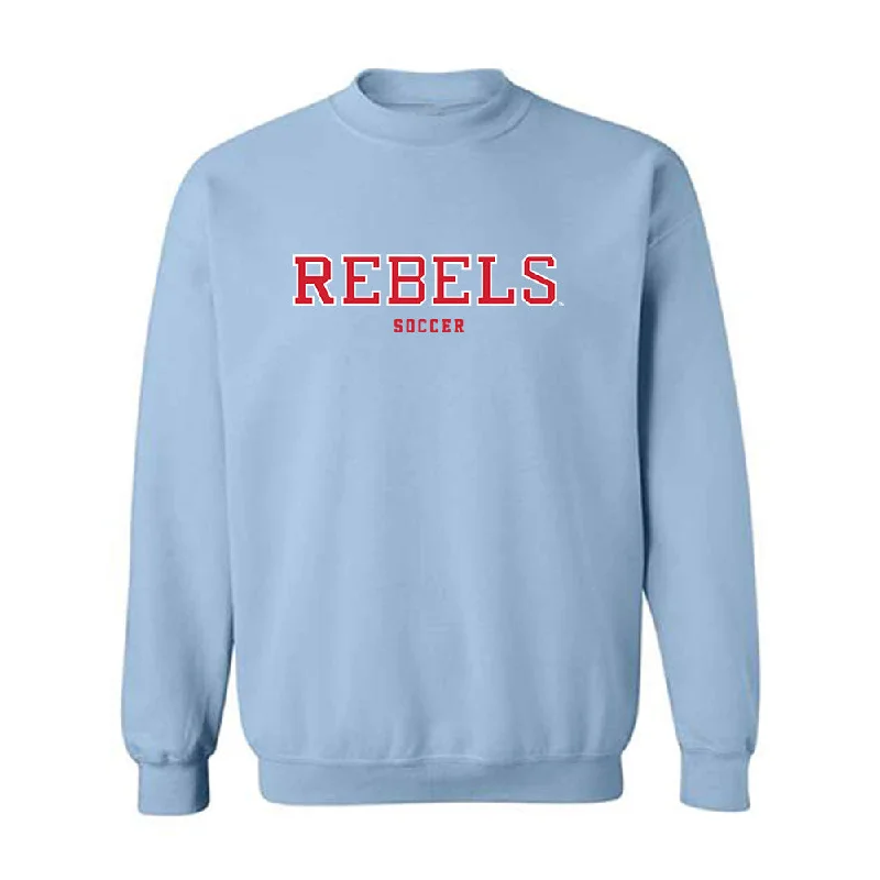 Ole Miss - NCAA Women's Soccer : Sofia Barrie - Crewneck Sweatshirt Hoodie with Camouflage Military Edgy Ole Miss - NCAA Women's Soccer : Sofia Barrie - Crewneck Sweatshirt Hoodie with Camouflage Military Edgy