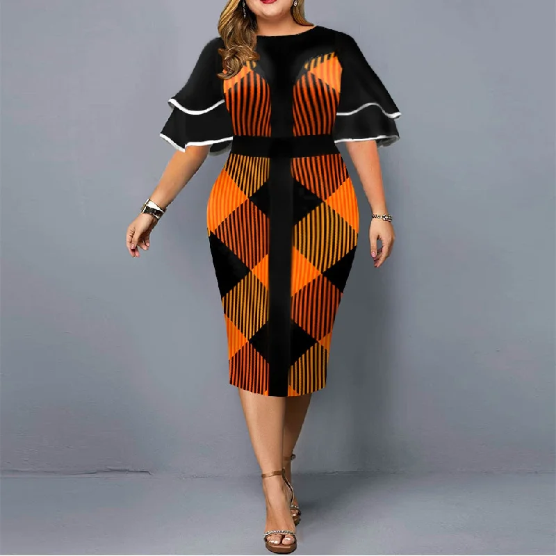 Elegant Dress Plus Size Tunics Trousers formal