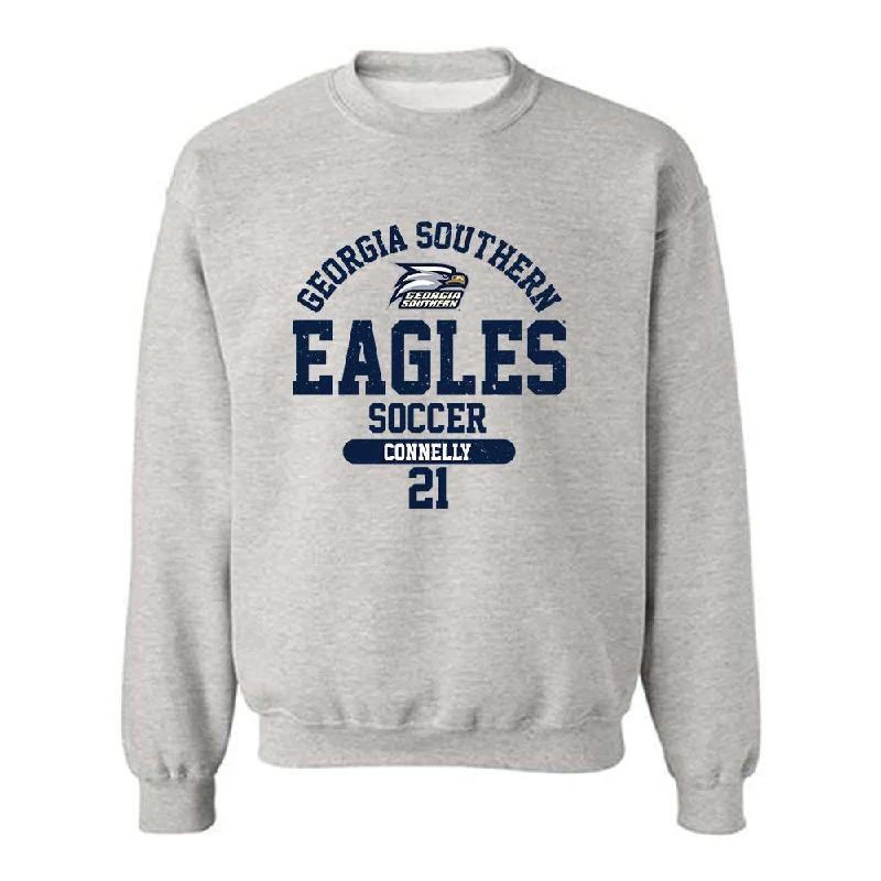Georgia Southern - NCAA Women's Soccer : Lauren Connelly - Classic Fashion Shersey Crewneck Sweatshirt Hoodie with Illustration Artistic Creative Georgia Southern - NCAA Women's Soccer : Lauren Connelly - Classic Fashion Shersey Crewneck Sweatshirt Hoodie with Illustration Artistic Creative