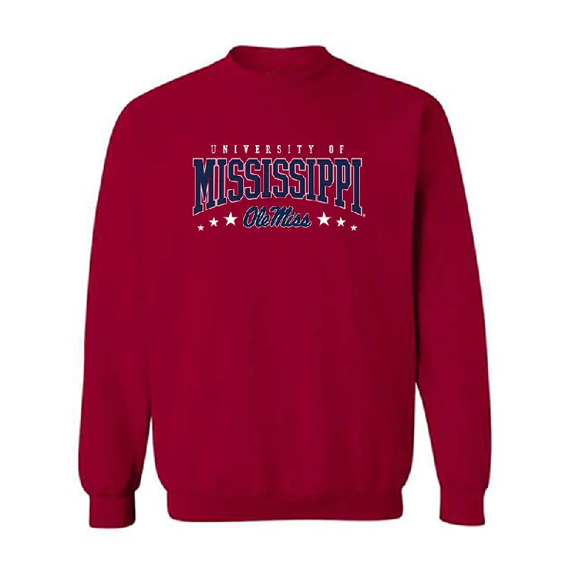 Ole Miss - NCAA Women's Soccer : Sofia Barrie - Fashion Shersey Crewneck Sweatshirt Hoodie with Cropped Fit Short Trendy Ole Miss - NCAA Women's Soccer : Sofia Barrie - Fashion Shersey Crewneck Sweatshirt Hoodie with Cropped Fit Short Trendy