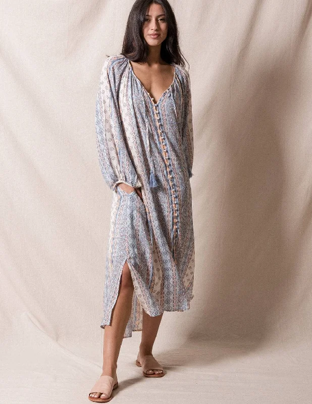 Tori Peasant Dress empire Waist empire