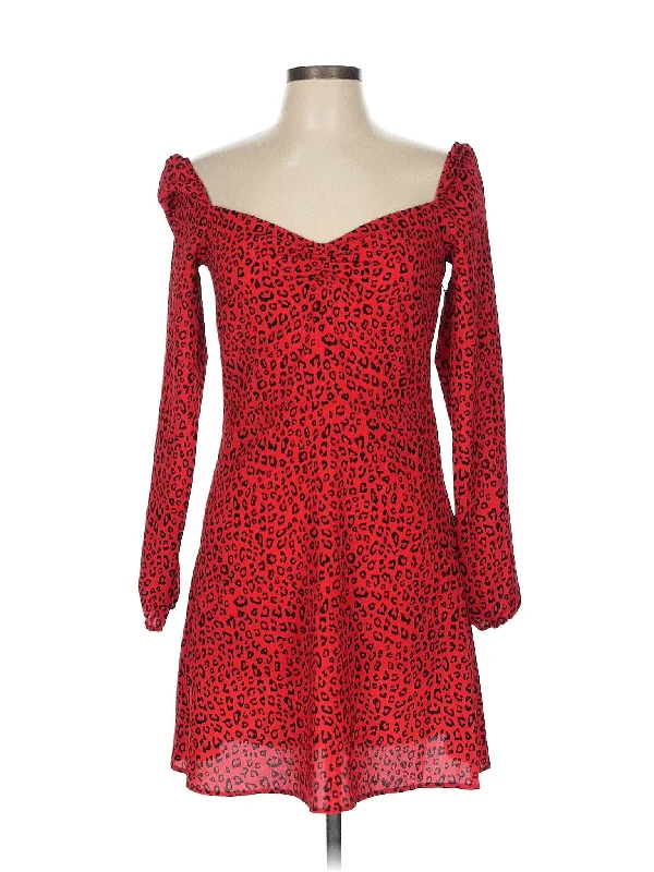 Cocktail Dress Tunics Solid Classic