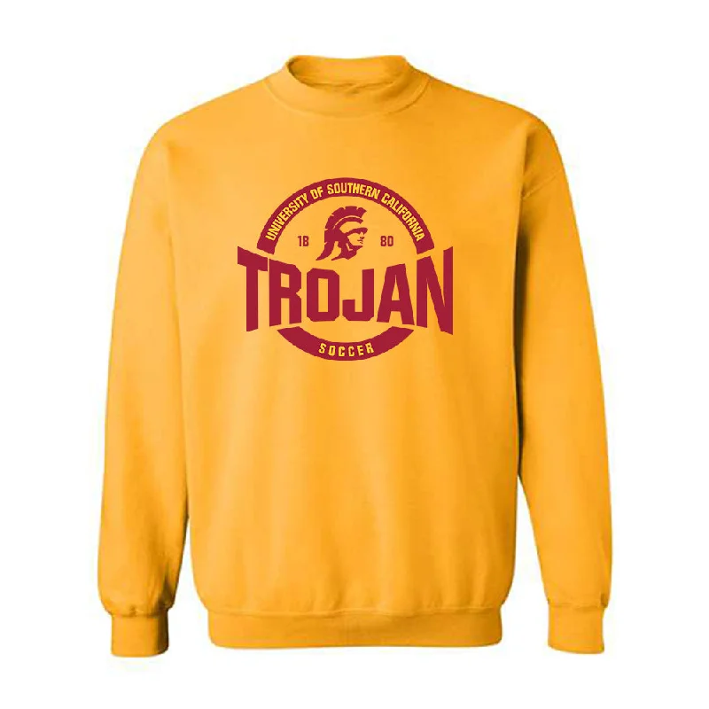 USC - NCAA Women's Soccer : Lana Gibbs - Classic Fashion Shersey Crewneck Sweatshirt Hoodie with Puffed Sleeves Voluminous Trendy