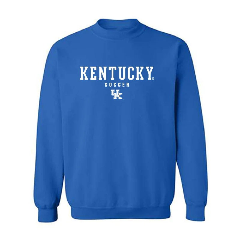 Kentucky - NCAA Women's Soccer : Sydni Fink - Generic Shersey Crewneck Sweatshirt Hoodie with Mesh Breathable Sporty