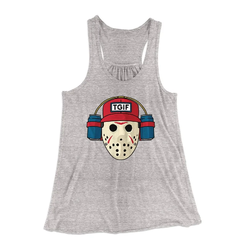 TGIF Jason Women's Flowey Tank Top bold tank top