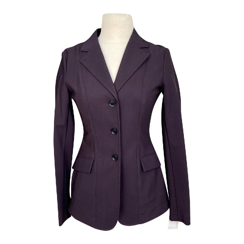 RJ Classics 'Monterey' Orange Label Show Coat in Merlot Herringbone - Women's 00R Parka Anorak Hoodie
