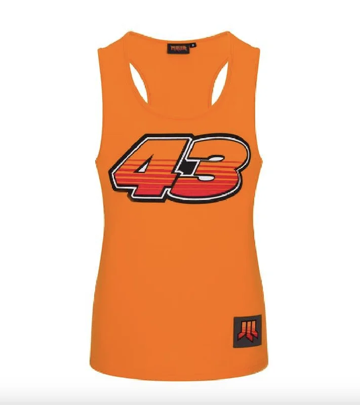 Jack Miller Official Orange 43 Woman's Tank Top - 20 34308 relaxed fit tank