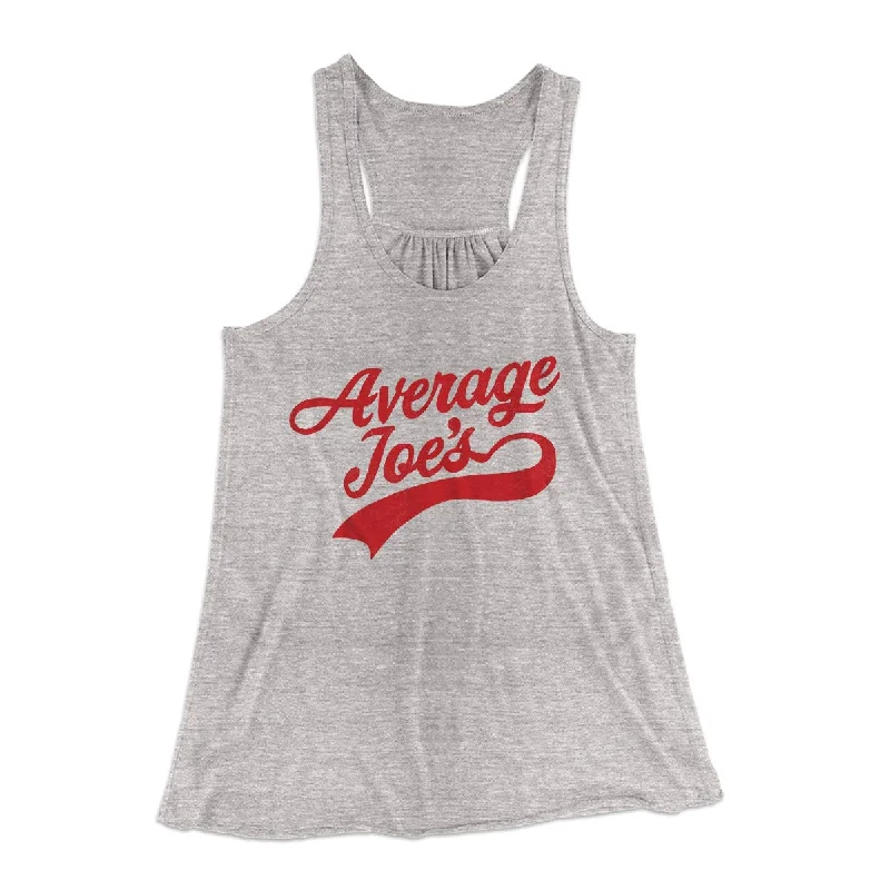 Average Joe's Team Uniform Women's Flowey Tank Top activewear tank top