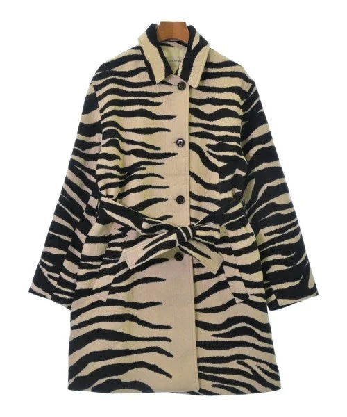 DRIES VAN NOTEN Soutien collar coats Chenille Brocade Lace