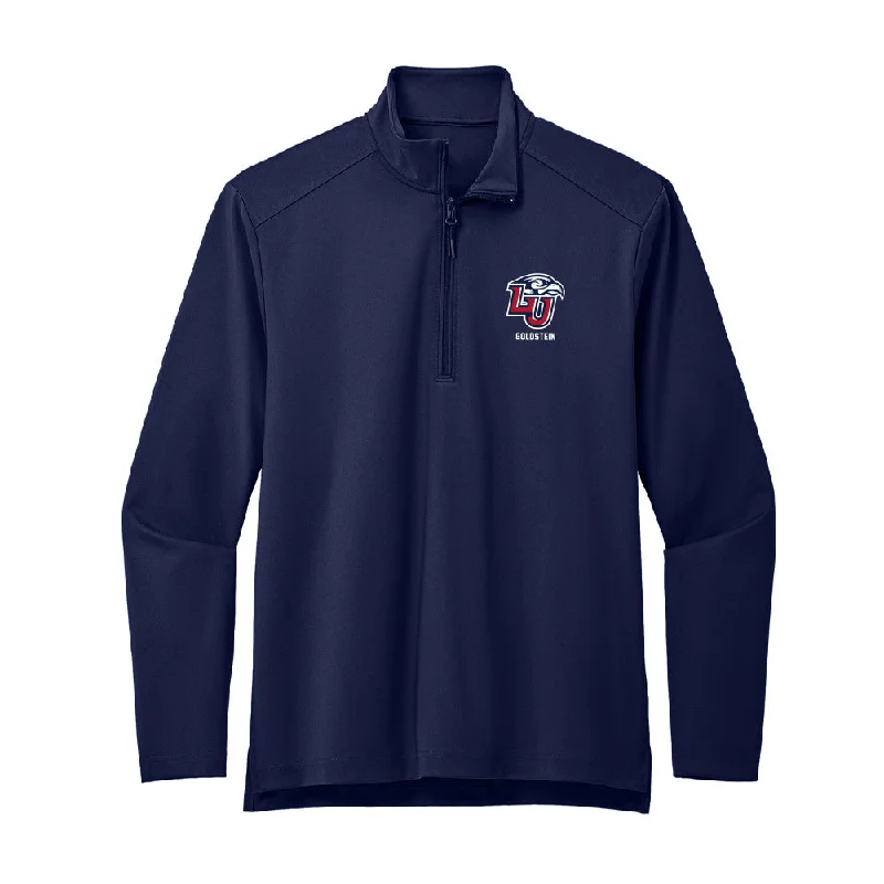 Liberty - NCAA Women's Track & Field : Parker Goldstein - Premium Quarter Zip Jacket Striped Jacket Polka Dot Jacket Floral Jacket