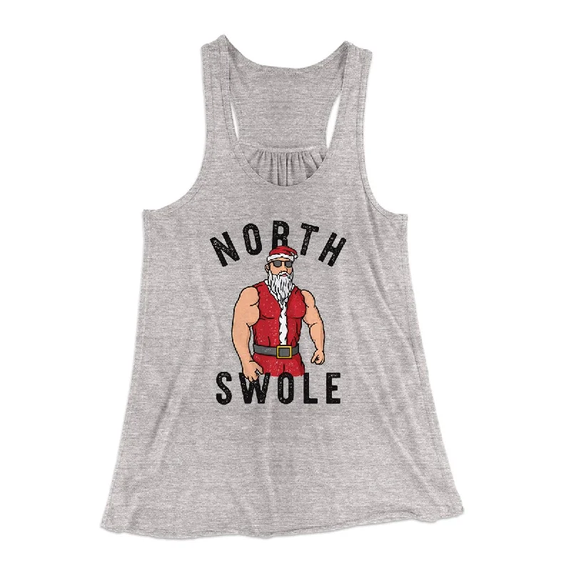 North Swole Women's Flowey Tank Top lightweight tank top