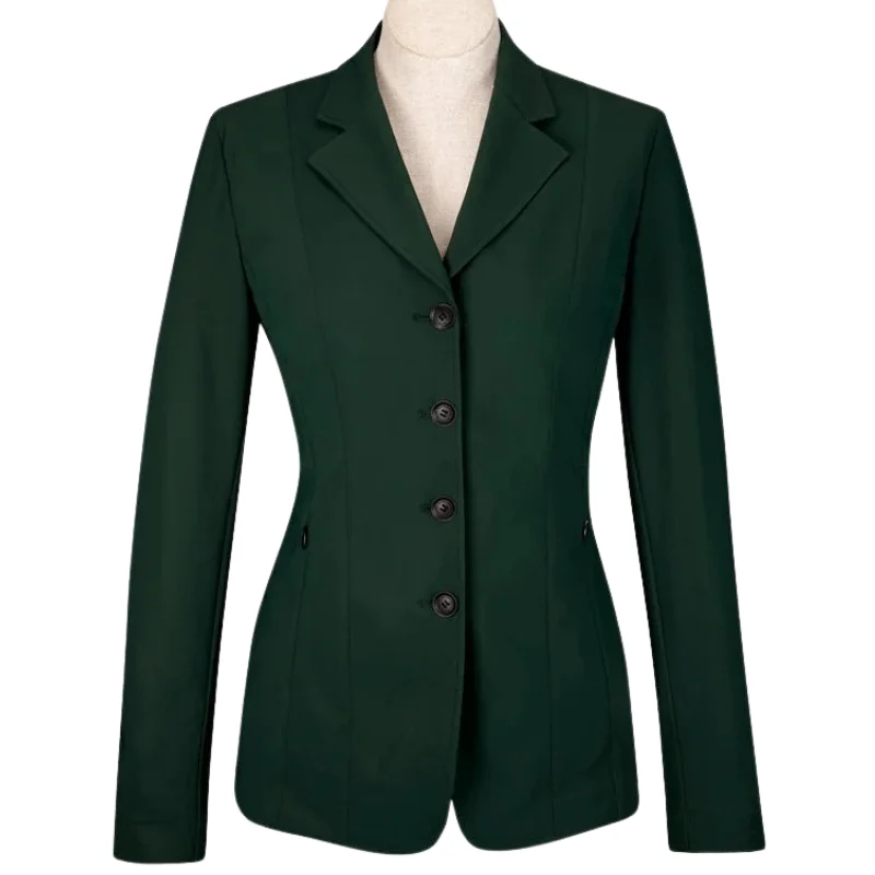 RJ Classics 'Palermo' Orange Label Show Coat in Pine - Women's 14R Bolero Crop Top Camisole