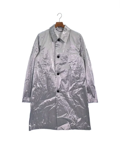 DRIES VAN NOTEN Soutien collar coats Nylon Polyester Spandex
