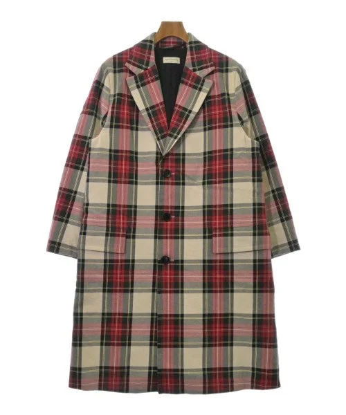 DRIES VAN NOTEN Chesterfield coats Satin Silk Chiffon